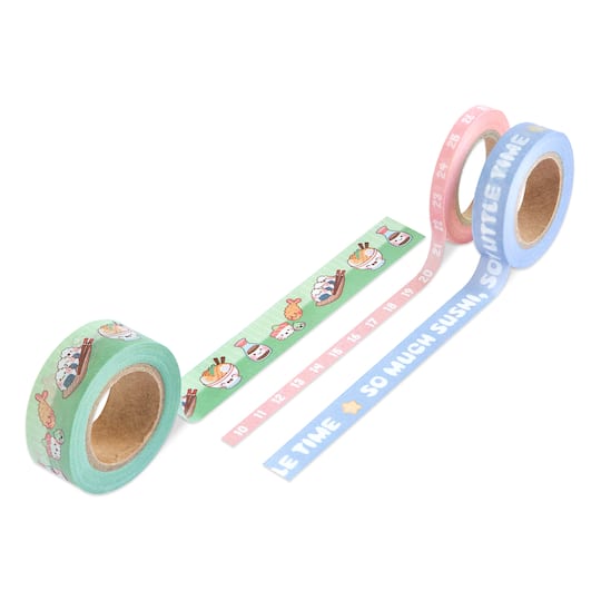 3-Piece Kawaii Washi Tape Tube by Recollections™